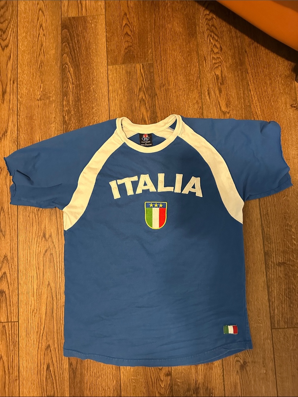 Italia Soccer Futbol Cotton Shirt